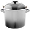 image:imageLe Creuset Enamel On Steel Stockpot 8 qt Deep TealOyster