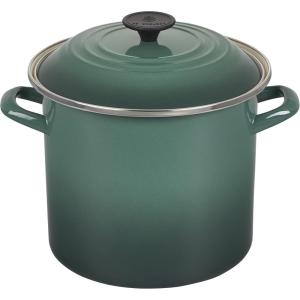 image:imageLe Creuset Enamel On Steel Stockpot 8 qt Deep TealArtichaut