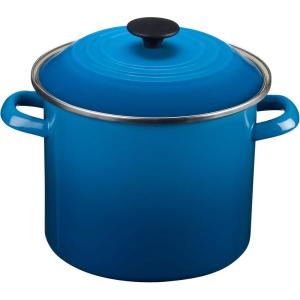 image:imageLe Creuset Enamel On Steel Stockpot 8 qt Deep TealMarseille