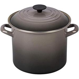 image:imageLe Creuset Enamel On Steel Stockpot 8 qt Deep TealOyster