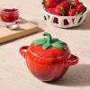 image:imageLe Creuset Stoneware Blueberry Mini Cocotte 16 oz AzureStrawberry