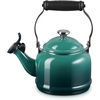 image:imageLe Creuset Enamel On Steel Demi Tea Kettle with Metal Finishes 125 qt RivieraArtichaut