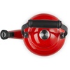 image:imageLe Creuset Enamel On Steel Demi Tea Kettle with Metal Finishes 125 qt RivieraCerise