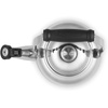 image:imageLe Creuset Enamel On Steel Demi Tea Kettle with Metal Finishes 125 qt RivieraStainless Steel