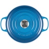 image:imageLe Creuset Enameled Cast Iron Signature Round Wide Dutch Oven 35 qt Sea SaltMarseille