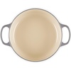 image:imageLe Creuset Enameled Cast Iron Signature Round Wide Dutch Oven 35 qt Sea SaltOyster