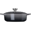 image:imageLe Creuset Enameled Cast Iron Signature Round Wide Dutch Oven 35 qt Sea SaltOyster