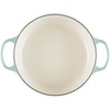 image:imageLe Creuset Enameled Cast Iron Signature Round Wide Dutch Oven 35 qt Sea SaltSea Salt