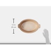 image:imageLe Creuset Stoneware Heritage Covered Oval Casserole 4 qt 14 ArtichautCerise
