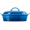 image:imageLe Creuset Stoneware Heritage Covered Oval Casserole 4 qt 14 ArtichautMarseille