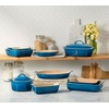 image:imageLe Creuset Stoneware Heritage Covered Oval Casserole 4 qt 14 ArtichautMarseille