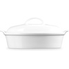 image:imageLe Creuset Stoneware Heritage Covered Oval Casserole 4 qt 14 ArtichautWhite