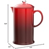 image:imageLe Creuset Stoneware French Press 34 oz OysterCerise