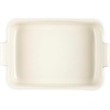 image:imageLe Creuset Stoneware Heritage Deep Rectangular Lasagna Dish 675 qt WhitePeche