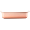 image:imageLe Creuset Stoneware Heritage Deep Rectangular Lasagna Dish 675 qt WhitePeche
