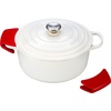 image:imageLe Creuset Silicone Set of 2 Handle Grips 5 x 2 12 Each ArtichautCerise