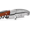 image:imageLe Creuset Stainless Steel OneStep Waiters Friend Corkscrew Wine Opener and Stopper SetWood and Stainless Steel