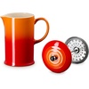 image:imageLe Creuset Stoneware French Press 34 oz PecheFlame