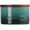 image:imageLe Creuset Stoneware Signature XL Salt Cellar and Storage Canister with Wood Lid 384 oz 12 qt RivieraArtichaut