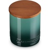 image:imageLe Creuset Stoneware Signature XL Salt Cellar and Storage Canister with Wood Lid 384 oz 12 qt RivieraArtichaut