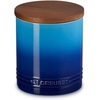 image:imageLe Creuset Stoneware Signature XL Salt Cellar and Storage Canister with Wood Lid 384 oz 12 qt RivieraMarseille