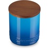 image:imageLe Creuset Stoneware Signature XL Salt Cellar and Storage Canister with Wood Lid 384 oz 12 qt RivieraMarseille