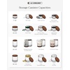 image:imageLe Creuset Stoneware Signature XL Salt Cellar and Storage Canister with Wood Lid 384 oz 12 qt RivieraOyster