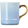 image:imageLe Creuset Stoneware Vancouver Mug with Gold Metallic Handle 14 oz RivieraCoastal Blue