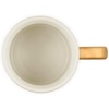 image:imageLe Creuset Stoneware Vancouver Mug with Gold Metallic Handle 14 oz RivieraPeche