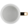 image:imageLe Creuset Stoneware Vancouver Mug with Gold Metallic Handle 14 oz RivieraWhite
