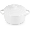 image:imageLe Creuset Stoneware Mini Round Cocotte 24 oz RivieraWhite