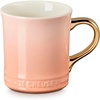 image:imageLe Creuset Stoneware Vancouver Mug with Gold Metallic Handle 14 oz RivieraPeche