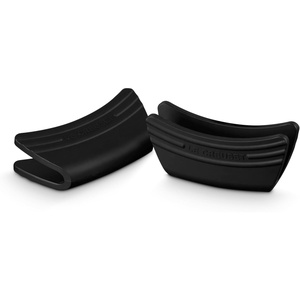 image:imageLe Creuset Silicone Set of 2 Handle Grips 5 x 2 12 Each ArtichautBlack