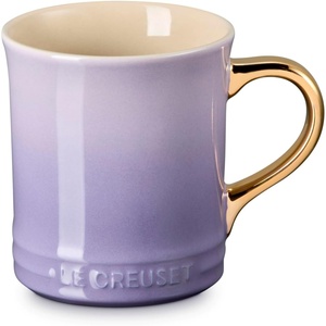 image:imageLe Creuset Stoneware Vancouver Mug with Gold Metallic Handle 14 oz RivieraProvence