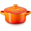 image:imageLe Creuset Stoneware Mini Round Cocotte 8 oz MarseilleFlame