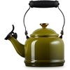 image:imageLe Creuset Enamel On Steel Demi Tea Kettle 125 qt NectarOlive