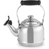 image:imageLe Creuset Enamel On Steel Demi Tea Kettle 125 qt NectarStainless Steel