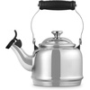 image:imageLe Creuset Enamel On Steel Demi Tea Kettle 125 qt NectarStainless Steel