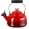 image:imageLe Creuset Enamel On Steel Whistling Tea Kettle 17 qt NectarCeriseHeart Knob