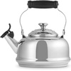 image:imageLe Creuset Enamel On Steel Whistling Tea Kettle 17 qt NectarStainless Steel