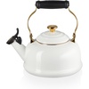 image:imageLe Creuset Enamel On Steel Whistling Tea Kettle 17 qt NectarWhiteGold