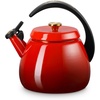 image:imageLe Creuset Enamel on Steel Cloche Kettle 22 qt NectarCeriseGold