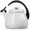 image:imageLe Creuset Enamel on Steel Cloche Kettle 22 qt NectarWhiteGold
