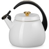 image:imageLe Creuset Enamel on Steel Cloche Kettle 22 qt NectarWhiteGold