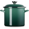 image:imageLe Creuset Enamel on Steel Traditional Stockpot 6 qt WhiteGoldArtichaut