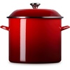 image:imageLe Creuset Enamel on Steel Traditional Stockpot 6 qt WhiteGoldCerise
