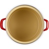 image:imageLe Creuset Enamel on Steel Traditional Stockpot 6 qt WhiteGoldCerise