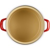 image:imageLe Creuset Enamel on Steel Traditional Stockpot 6 qt WhiteGoldCerise