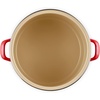 image:imageLe Creuset Enamel on Steel Traditional Stockpot 6 qt WhiteGoldCerise