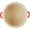 image:imageLe Creuset Enamel on Steel Traditional Stockpot 6 qt WhiteGoldCerise